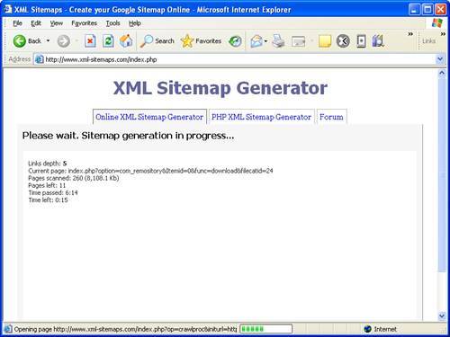 Php+sitemap+xml+generator+script