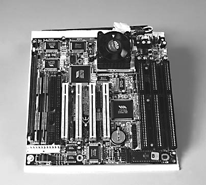 motherboards for computers. Figure 6.1 Motherboard with
