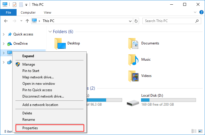 file explorer