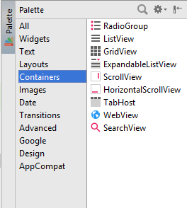 Pallette containers