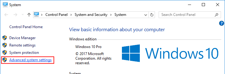 System Window