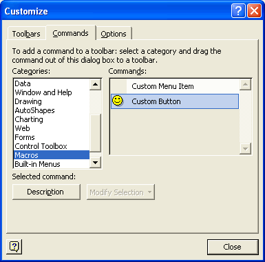 Categories List Box